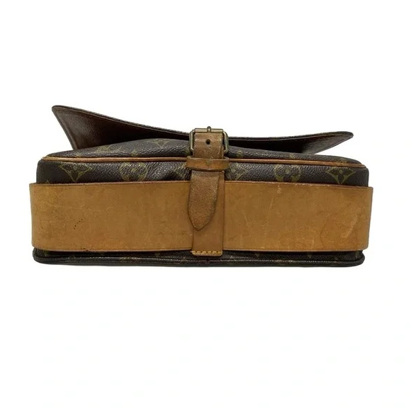 Authentic Louis Vuitton cartouchiere GM monogram crossbody